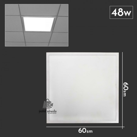 Led spot  60X60sm 48w tekiz 