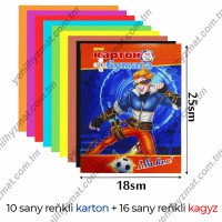 Renkli karton 3D