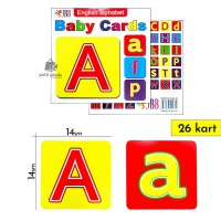 Baby card English alfabit