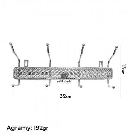 Esik asylyan 4-li (nikel)