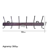 Esik asylyan 6-ly (gonur) 