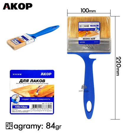 Kraska cotga "AKOR" Lak ucin 100x12mm