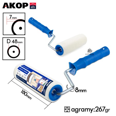 Walik "AKOR" (Master) Lak ucin 180mm