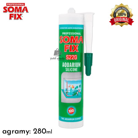 Silikon Somafix Aquarium 280ml.