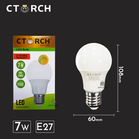 Lampa led "CTORCH" 7w E27 (ak)