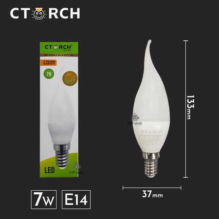 Lampa led "CTORCH" lyustra sem 7w E14 (ak)