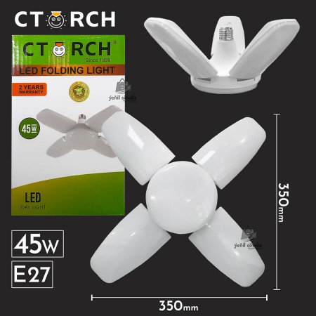 Led acylyan lampa "CTORCH" 45w E27