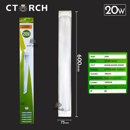 Led line lampa "CTORCH" 20w 