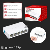 IP swic 5 port MERCYSUS MS105