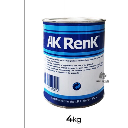 Kraska "Ak Renk" ak (4 kg)