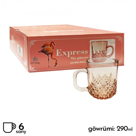 Bokal toplumy 6-ly KAVEH "Express" GL9010