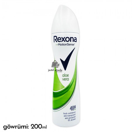 Antiperspirant "Rexona" (aloe vera) zenanlar ucin