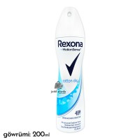 Antiperspirant "Rexona" (cotton dry) zenanlar ucin