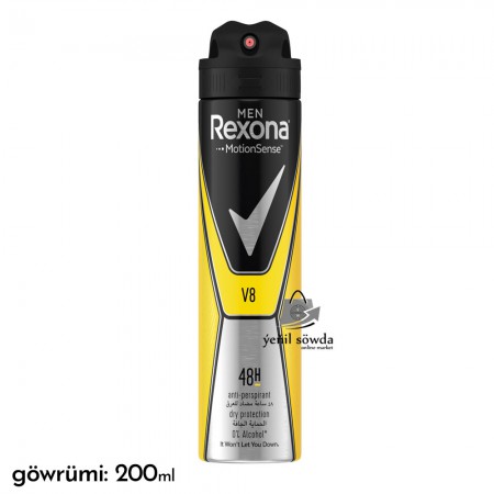 Antiperspirant "Rexona" (V8) erkekler ucin 200ml