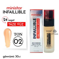 Tonalny krem "Ministar" (Infaillible) N02 (30ml)