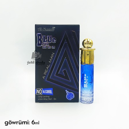 Mushk "Blue for men" erkekler ucin 6ml