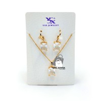 Gulakhalka (komplekt) "YSX Jewelry" kwadrat gasly