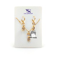 Gulakhalka (komplekt) "YSX Jewelry" kici ayyjykly