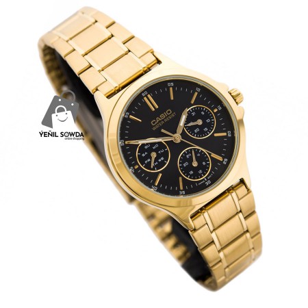 Sagat "Casio" gold (org) MTP-5420 (erkek ucin)