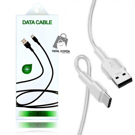 USB kabel TYPE-C "Wolf6" (ak)