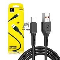 USB kabel TYPE-C "Skydolphin" S58 2,4A (gara) 1m
