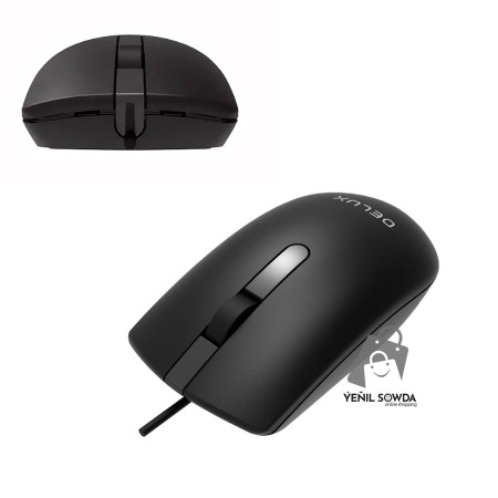 Mouse "Delux" M322 USB-li