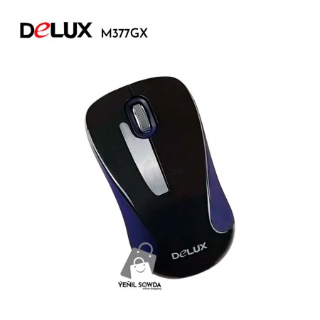 Mouse "Delux" M377GX+G07UF (simsiz)