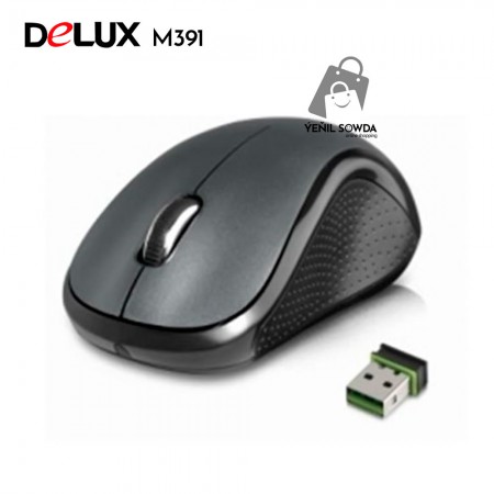 Mouse "Delux" M391GX+G07UF (simsiz)