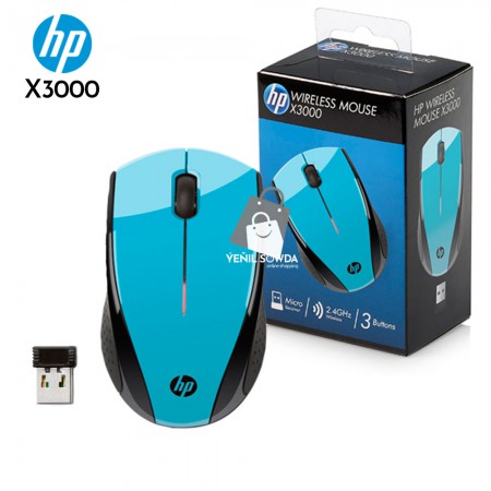 Mouse "HP" X3000 (simsiz) gok