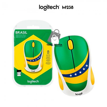 Mouse "Logitech" m238 (simsiz) BRASIL