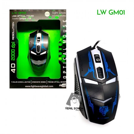 Mouse "LW" igrawoy GM01 USB-li