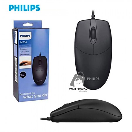 Mouse "Philips" M234 USB-li