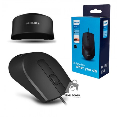 Mouse "Philips" M104 USB-li