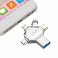 Fleska 32GB USB3.0 Android/iPhone/Type-C (metal)