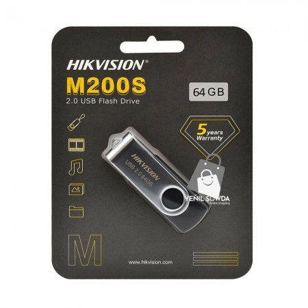 Fleska "Hikvision" (M200S) 64GB USB2.0