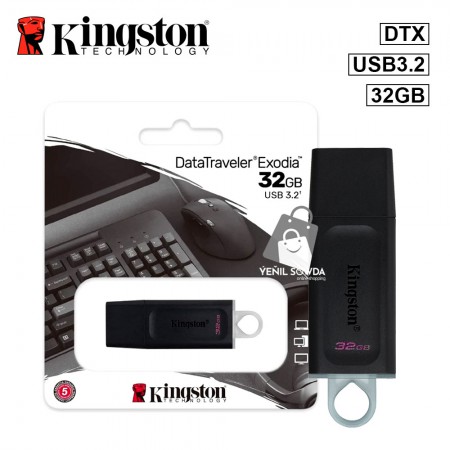 Fleska "Kingston" DTX Exodia 32GB USB3.2