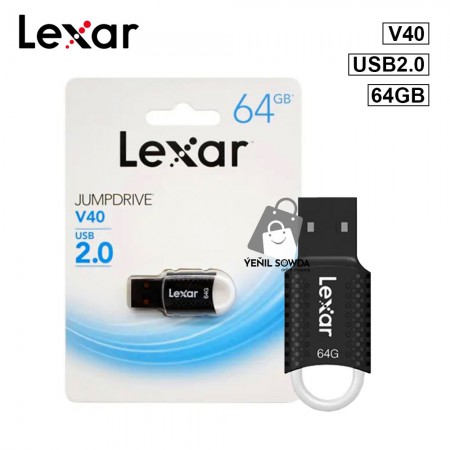 Fleska "Lexar" (V40) 64GB USB2.0