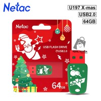 Fleska "Netac" (U197) X-mas 64GB USB2.0