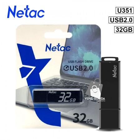 Fleska "Netac" (U351) 32GB USB2.0