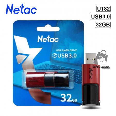 Fleska "Netac" (U182) 32GB USB3.0