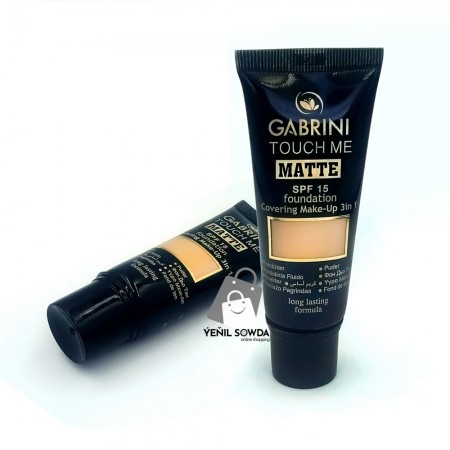 Tonalny krem "Gabrini" Touch me SPF15