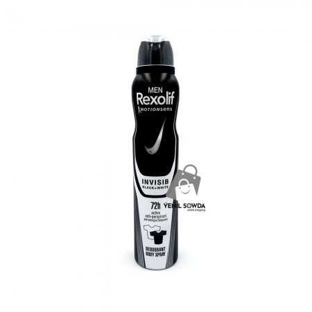 Antiperspirant "Rexolif" black+white 200ml