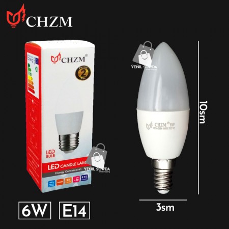 Led-bulb lyustra lampa "CHZM" 6W E14