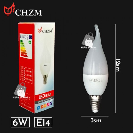 Led-bulb lyustra "CHZM" 6W E14 (sem)