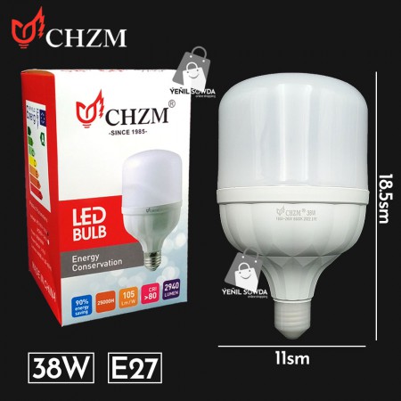 Led-bulb lampa "CHZM" 38W E27 (nagysly)