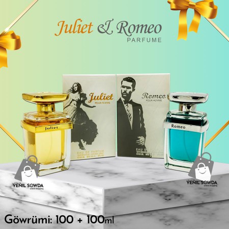 Parfyum 2-li (komplekt) "Romeo + Juliet" 100ml