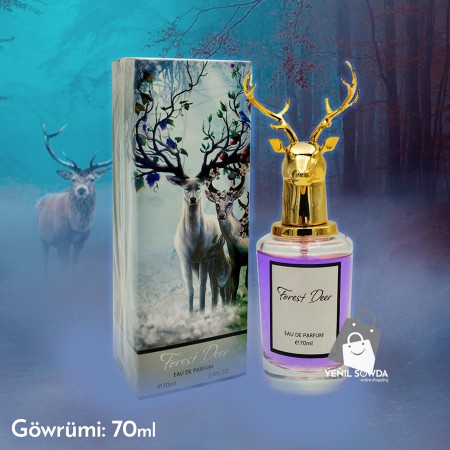 Parfyum "Forest Deer" (cirnil) zenanlar ucin 70ml