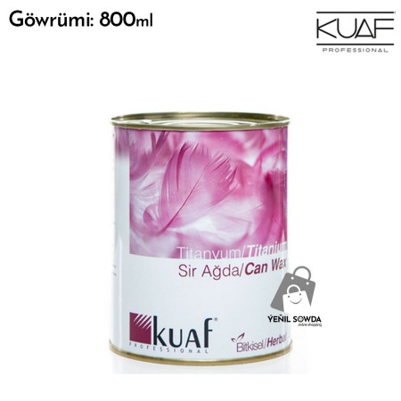 Epilyasiya ucin wosk "Kuaf" Titanium 800ml