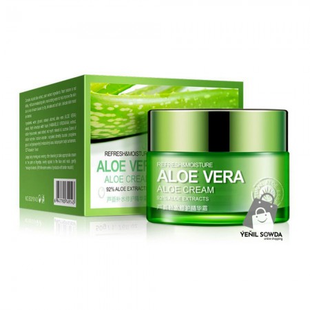 Krem (yuz ucin) "Bioaqua" aloe vera 50gr