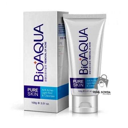 Krem (duwurtikler ucin) "Bioaqua" Pure skin 100gr